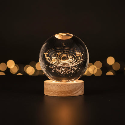 3D Crystal Lamp Ball(Assorted Design)