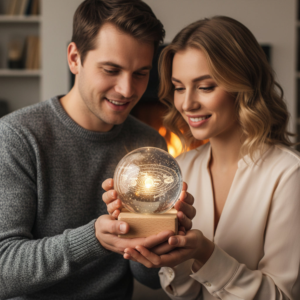 3D Crystal Lamp Ball(Assorted Design)