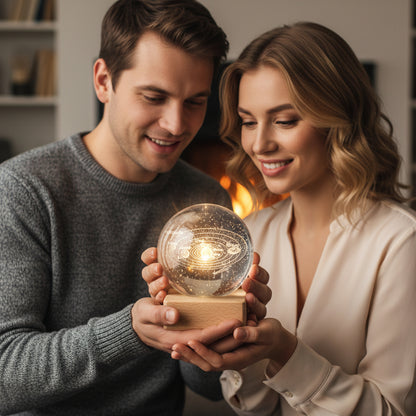 3D Crystal Lamp Ball(Assorted Design)